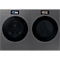 Bespoke AI Ultra Capacity Laundry Set with AI Home and AI OptiWash+ in Dark Steel