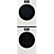 Bespoke AI Ultra Capacity Laundry Set with AI Home and AI OptiWash+ in Ivory