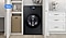 Bespoke AI Laundry Ventless Combo™ in Brushed Black in bathroom