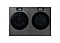 Bespoke AI Ultra Capacity Laundry Set with AI Home and AI OptiWash+ in Dark Steel