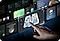 Close up of AI Home refrigerator touchscreen