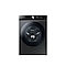 Front-load washer in dark finish