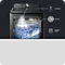 Graphic Displaying Clothes Being Cleaned Inside the Washer