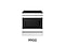 White Oven with Black Induction Stovetop