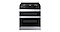 Black Stove with Double Oven