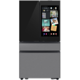 Black & Stainless Steel Panel Fridge