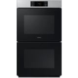 Premium Double Wall Oven in Black & Stainless Steel