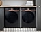 Large capacity washer and dryer in laundry room