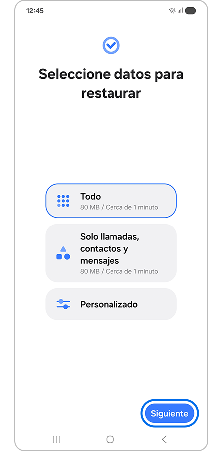 Pulsar el botón Siguiente