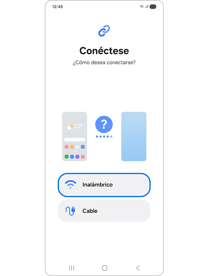 Seleccionar inalámbrico