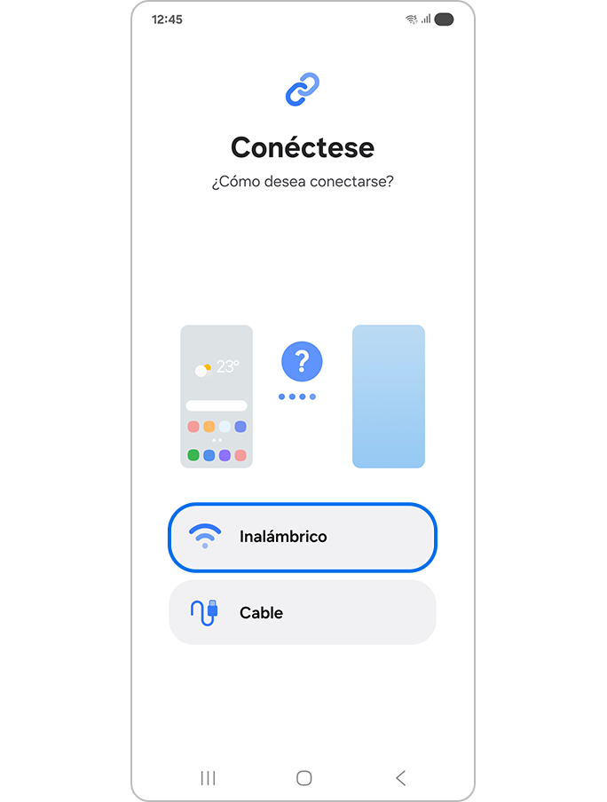 Seleccionar Inalámbrico