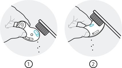 cerumen o suciedad