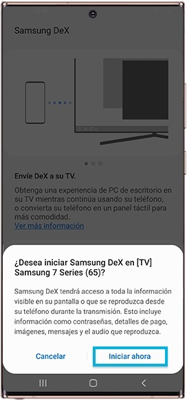 Conexión DTS