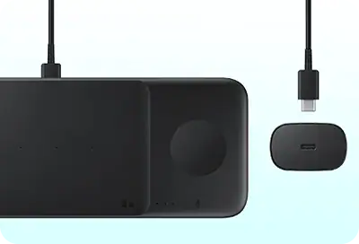 Cargador y adaptador Samsung Wireless Trio