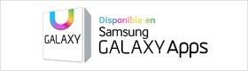 Banner de notificación de Galaxy App disponible para descarga