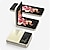 Three Galaxy Z Flip3 5G phones. One is unfolded and laying with a colorful wallpaper on the Main Screen. One is in Flex mode with a colorful wallpaper on the Main Screen. One is folded with the time displayed on the Cover Screen.