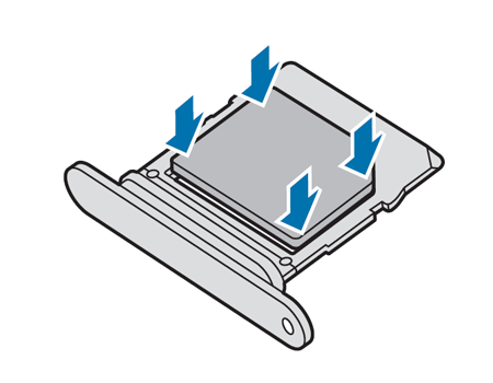Лоток на одну SIM-карту