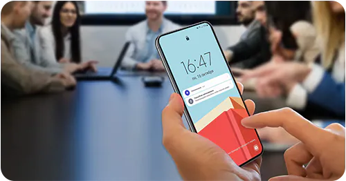 Уведомления на телефоне.