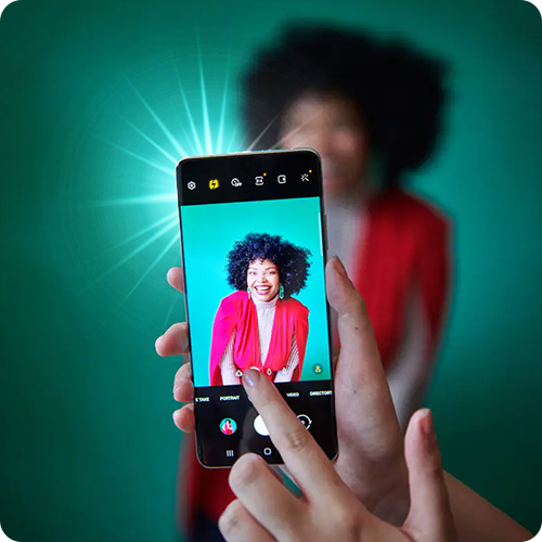 Samsung Galaxy qurilmasida kamera chirog'i