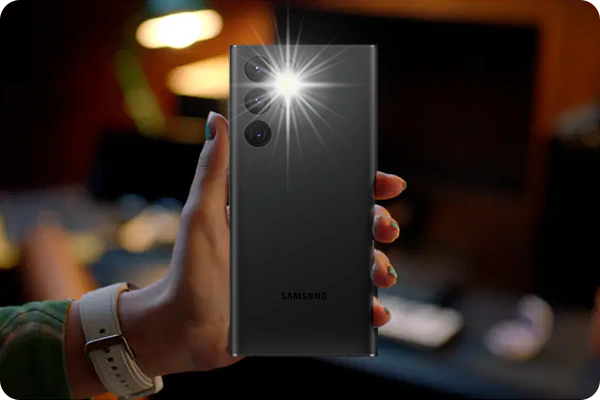 Samsung Galaxy telefoni fonari