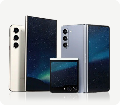 Smartphones s23, z flip and z fold