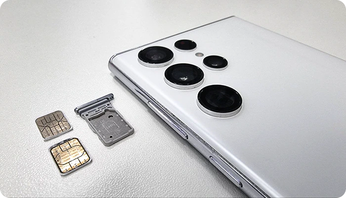 Samsung Galaxy S23 Ultra SIM-karta bo'linmasi