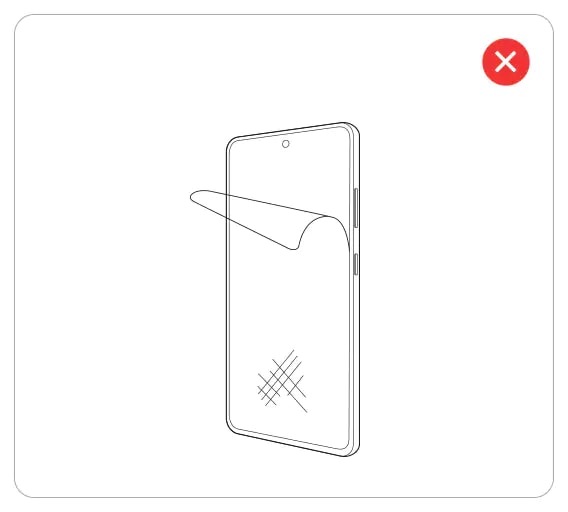 Smartfon ekranidagi ekran himoyachisi