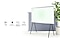 4 tính năng hàng đầu của TV The Serif bao gồm thiết kế 360 độ, tấm nền chống phản sáng, thiết kế chữ I độc đáo và chân đế linh hoạt và hệ điều hành Samsung Tizen được hiển thị. Hình ảnh thể hiện TV The Serif được đặt trên chân đế.