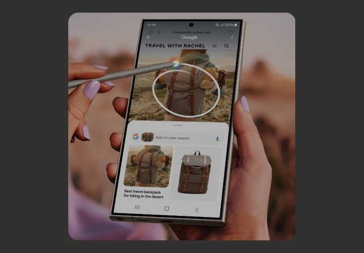 Khoanh vùng Search đa năng cùng Google