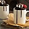Mug brownie tự làm với lò vi sóng.