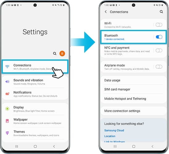 What to do when connected remotely