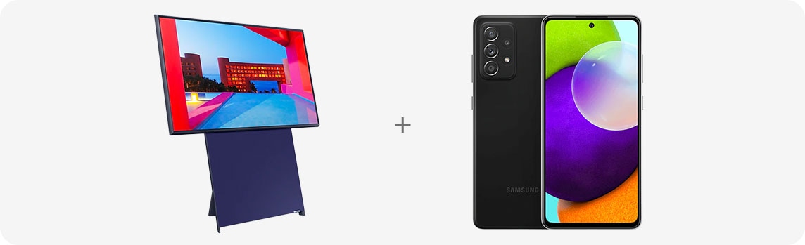 Smart TV 4K The Sero và Samsung Galaxy A52