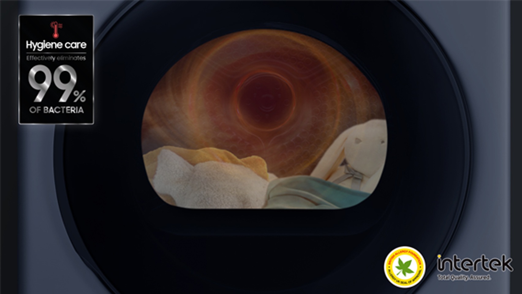 Tìm hiểu chu trình Hygiene Care giúp loại bỏ vi khuẩn toàn diện ở máy sấy bơm nhiệt thông minh Samsung Heatpump & xem thêm các loại máy giặt Samsung 8kg!