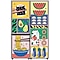 Graphic illustration on Samsung Bespoke fridge design. Design has illustration of food on fridge including sushi, watermelon, avocado, ramen, juice, donuts and aubergines.
