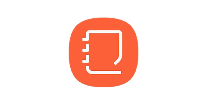 Samsung Notes red icon