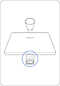 Connect adapter to USB terminal