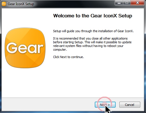 Gear IconX Manager 4