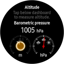 Altimeter & barometer 1