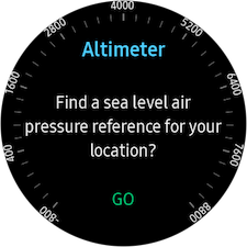Altimeter & barometer 2