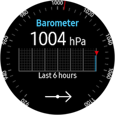 Altimeter & barometer 4