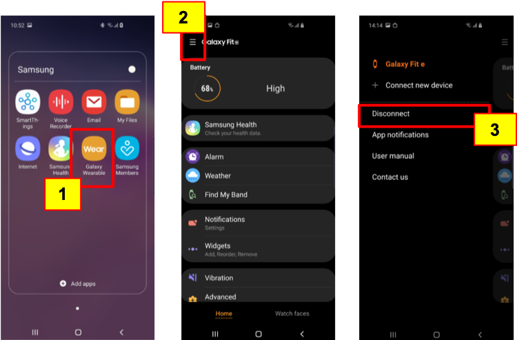 Galaxy Fit e
