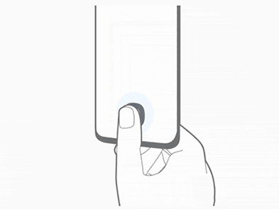 GIF, Set up Ultrasonic Fingerprint Scanner on the S10/S10+