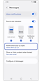 Selecting notification pop-up style