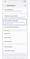 Selecting Hide content while locked
