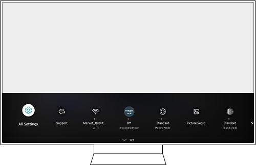 Quick Settings menu