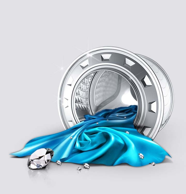 Diamond Pflegetrommel – sanftes und schonendes Waschen