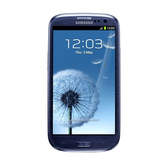 GT-I9300 Vorderseite Blau