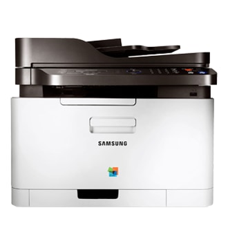 CLX-3305FW Vorderseite Weiß