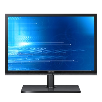 S24A650D Vorderseite Schwarz