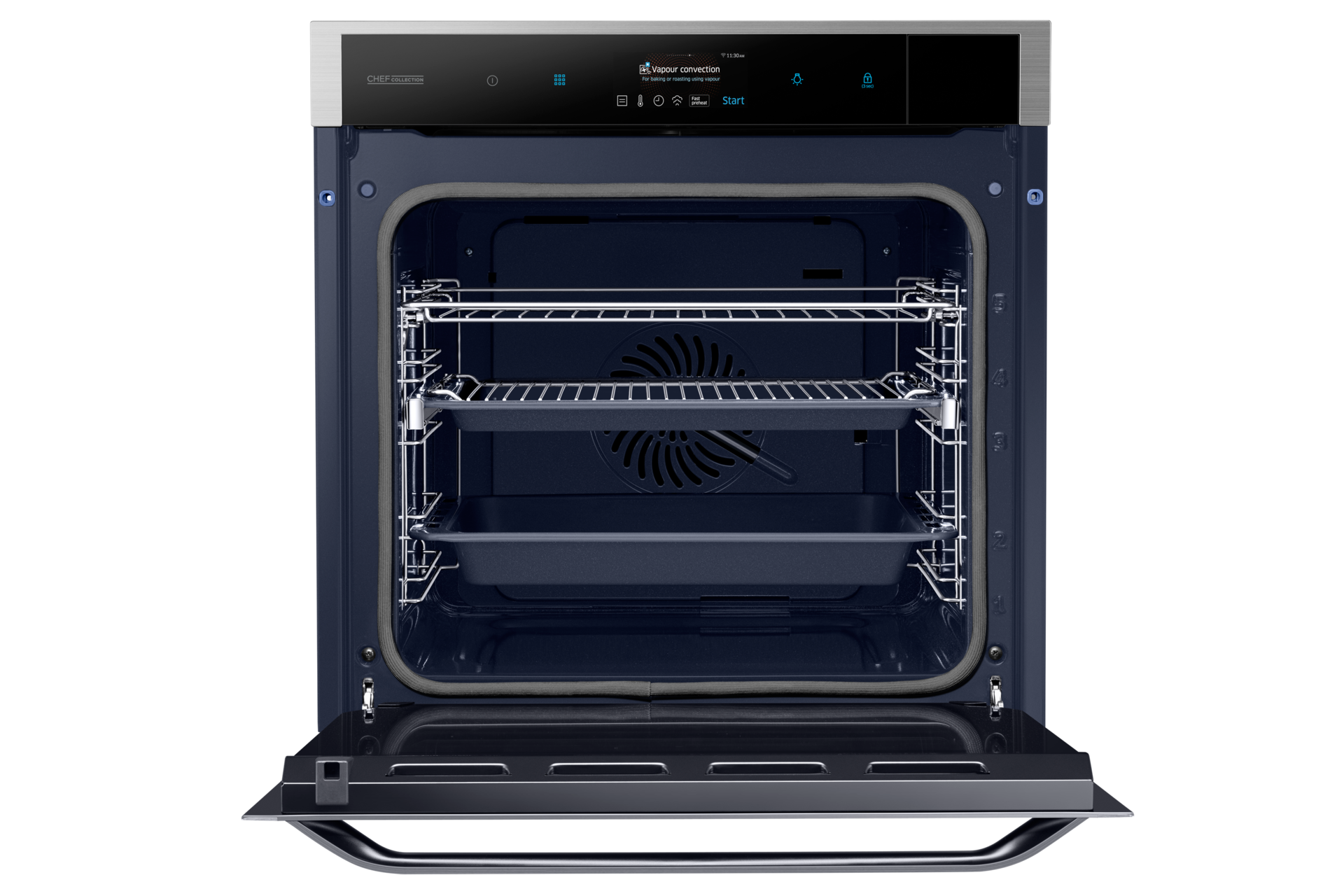 Chef's collection Vapour Cook WiFi Oven NV73J9770RS/SA Samsung